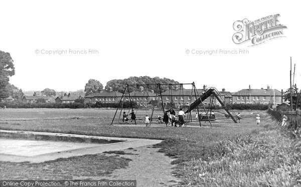 Photo of Aveley, Children's Playground c1955