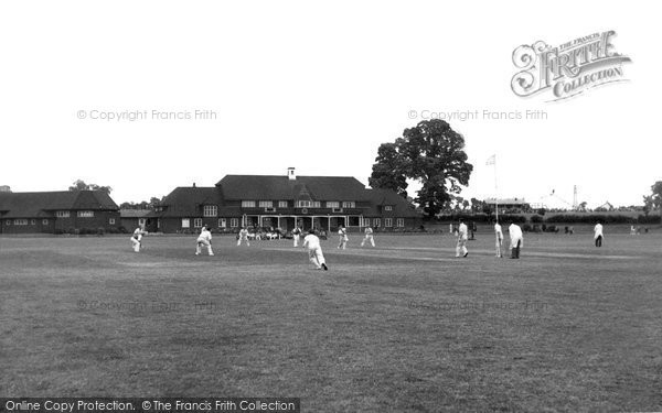 Photo of Aveley, Cricket Pitch c.1955