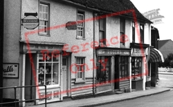 High Street Shops c.1960, Aveley