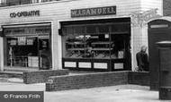 Kennington Estate, Co-Op Store And Jeweller  c.1960, Aveley
