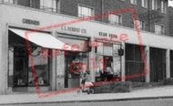 Kennington Estate, Riding A Scooter  c.1955, Aveley