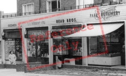 Kennington Estate Shops c.1960, Aveley