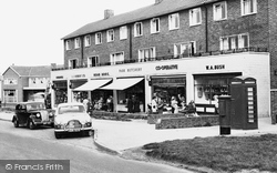 Kennington Shopping Centre c.1960, Aveley