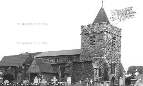Photo of Aveley, St Michael's Church c1955