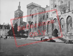 The Palace Of The Popes 1939, Avignon