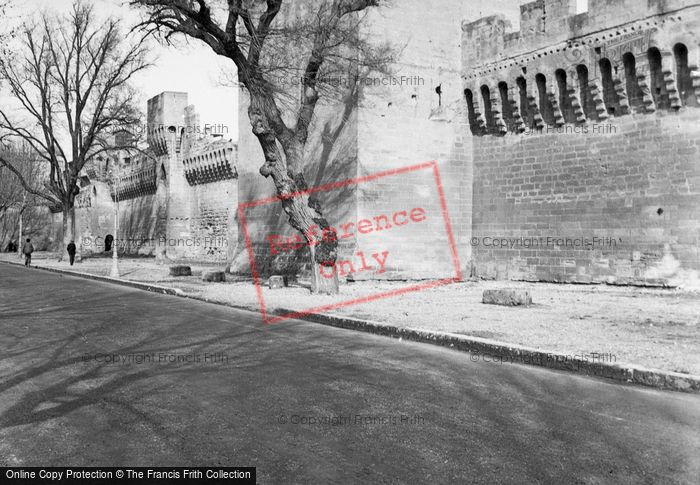 Photo of Avignon, The Ramparts 1939