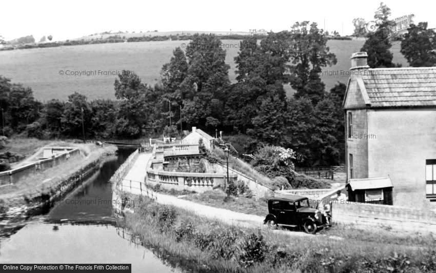 Avoncliff, the Aqueduct c1950