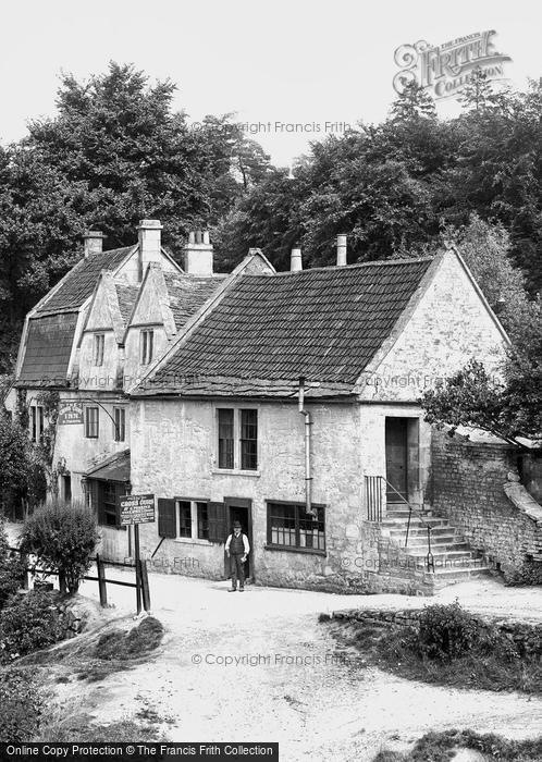 Photo of Avoncliff, The Cross Guns Inn c.1900