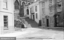 Church Steps c.1939, Axbridge