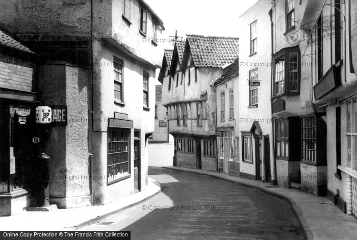 Photo of Axbridge, High Street c.1950