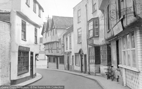 Photo of Axbridge, High Street c.1955