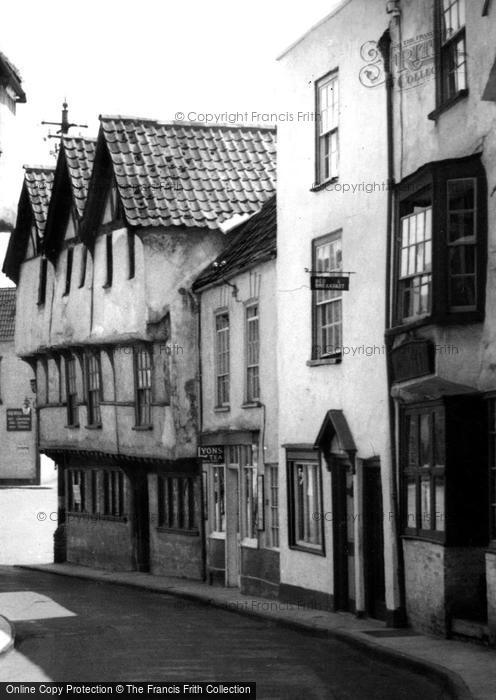 Photo of Axbridge, King John's Hunting Lodge, High Street c.1950