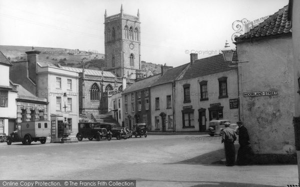 Photo of Axbridge, Market Place c.1939