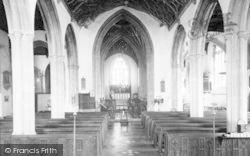 St John's Church Interior c.1955, Axbridge