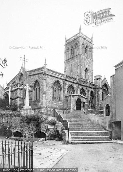 Photo of Axbridge, The Church c.1955