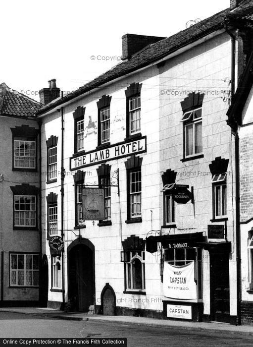 Photo of Axbridge, The Lamb Hotel c.1950