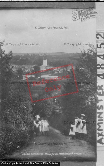 Photo of Axminster, A Peep From Membury Road 1902