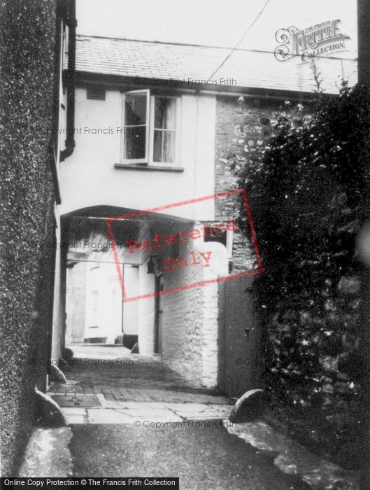 Photo of Axminster, Alleyway c.1965