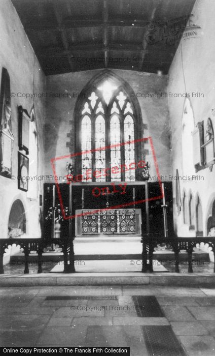 Photo of Axminster, Church, Altar c.1965