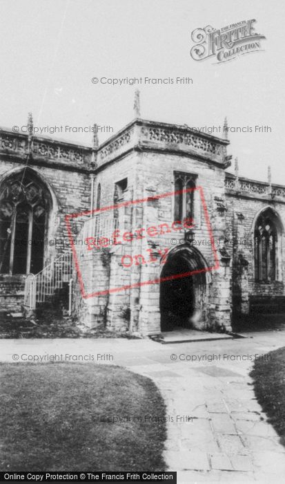 Photo of Axminster, Church Porch c.1965