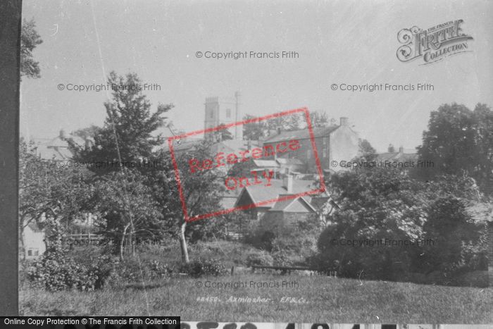 Photo of Axminster, From The Fields 1902