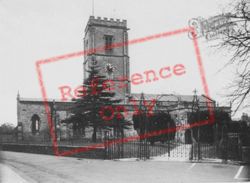 Parish Church c.1940, Axminster