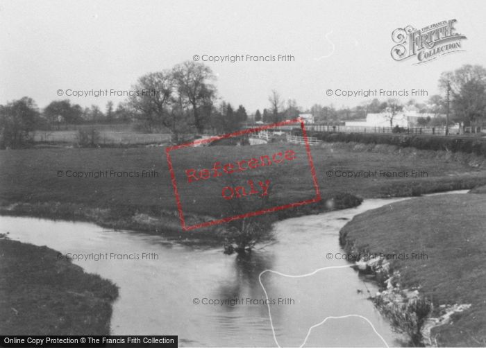 Photo of Axminster, River Axe c.1940