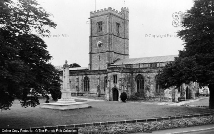 Photo of Axminster, St Mary's Church c.1955