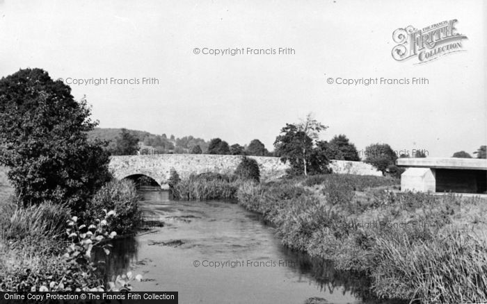 Photo of Axminster, The River c.1940