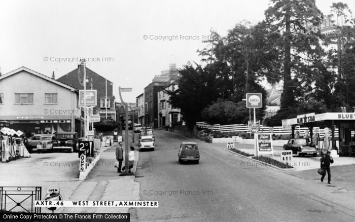 Photo of Axminster, West Street c.1960