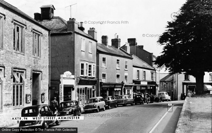 Photo of Axminster, West Street c.1965