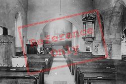 Church Interior 1890, Axmouth
