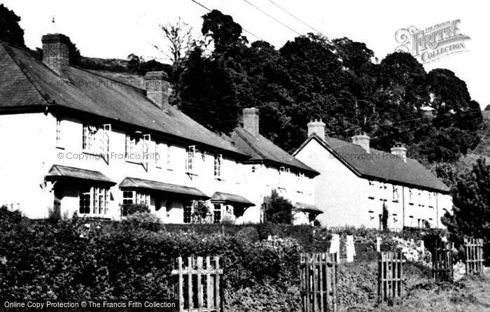 Photo of Axmouth, Cottages c.1955