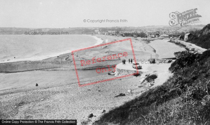 Photo of Axmouth, Harbour Entrance c.1955