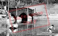 Paddling At The Bridge c.1955, Axmouth