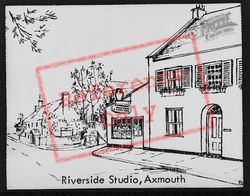 Sketch Of Riverside Studio c.1960, Axmouth