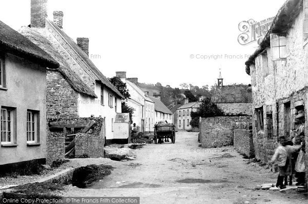 Photo of Axmouth, The Village 1898