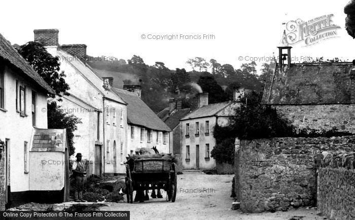 Photo of Axmouth, The Village 1898