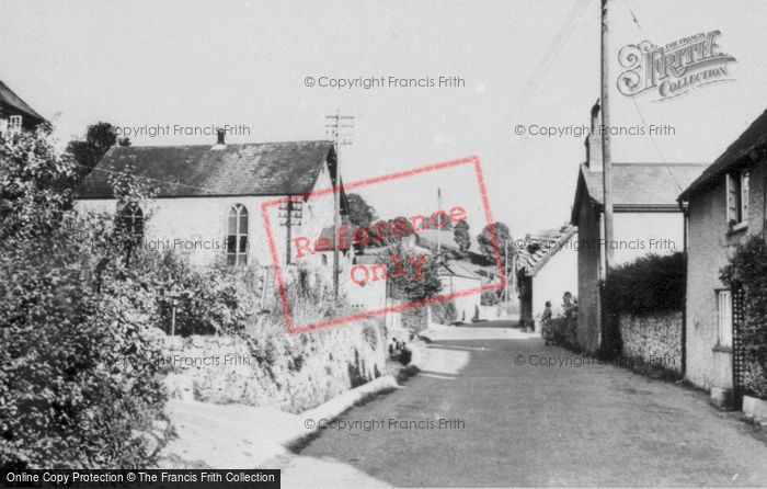 Photo of Axmouth, The Village c.1955