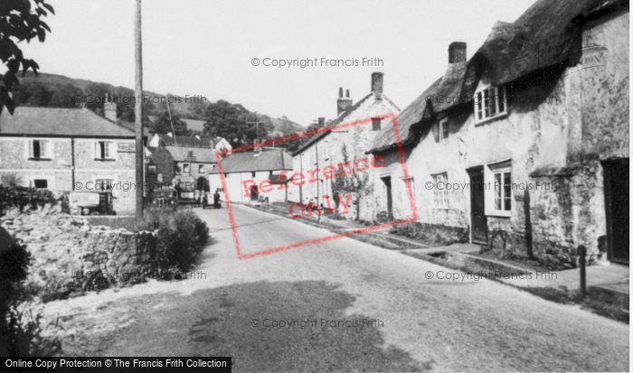 Photo of Axmouth, The Village c.1955