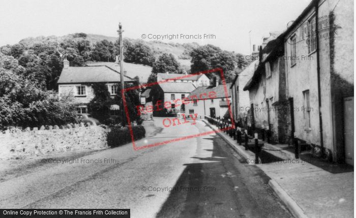 Photo of Axmouth, The Village c.1955