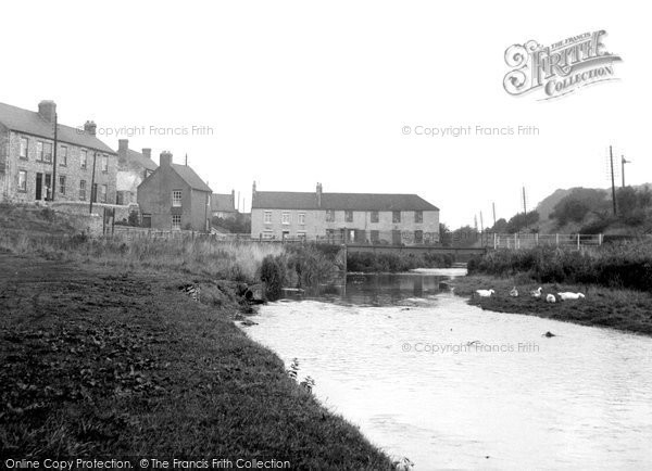 Photo of Aycliffe, River Skerne c.1955
