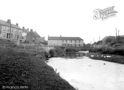 Aycliffe, River Skerne c.1955, Aycliffe Village