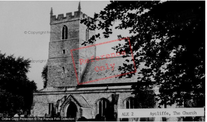 Photo of Aycliffe, The Church c.1955