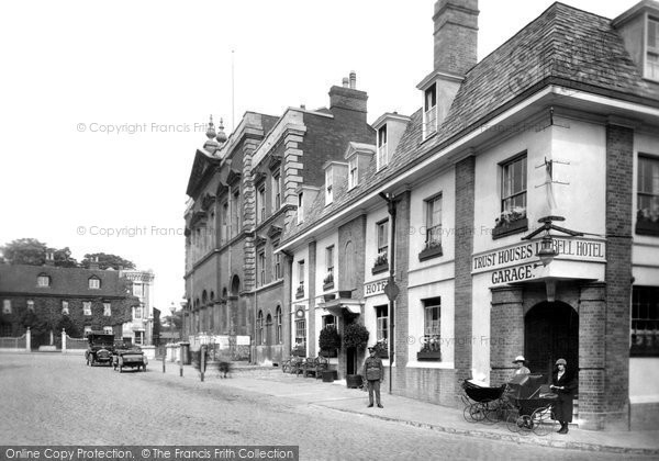 Photo of Aylesbury, Bell Hotel 1921