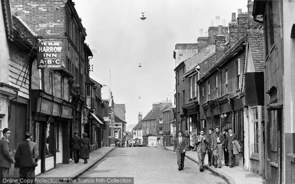 Photo of Aylesbury, Cambridge Street c1955