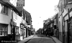 Cambridge Street c.1955, Aylesbury