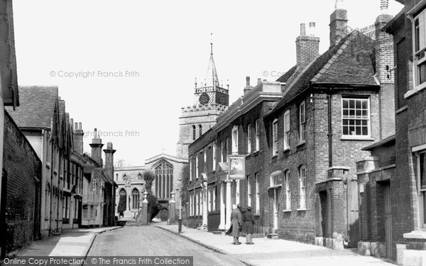 Photo of Aylesbury, Church Street c.1955