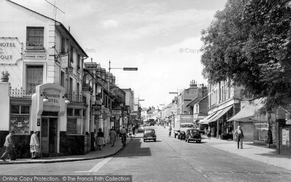 Photo of Aylesbury, High Street c.1955