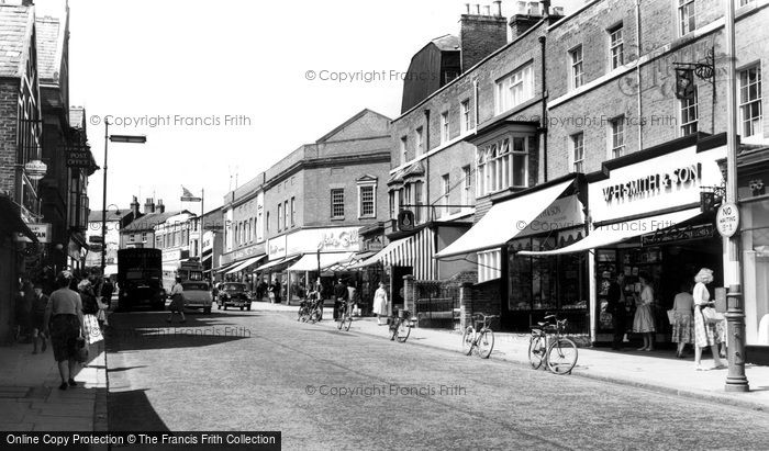 Photo of Aylesbury, High Street c1955